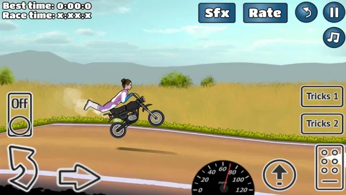 Wheelie Challenge android App screenshot 0