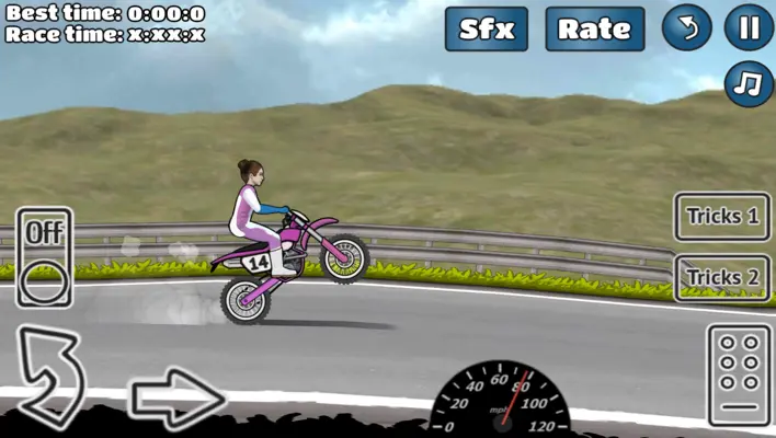 Wheelie Challenge android App screenshot 9